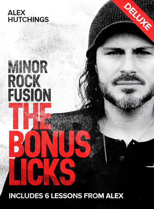 Package - Minor Rock Fusion The Bonus Licks Deluxe thumbnail