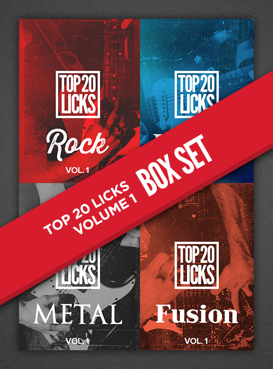 Package - Top 20 Licks: Box Set Vol.1 thumbnail