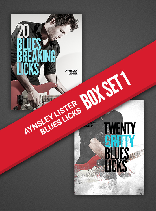 Package - Aynsley Lister Blues Licks Box Set 1 thumbnail