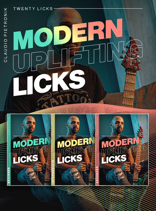Package - 20 Modern Uplifting Licks: Box Set thumbnail